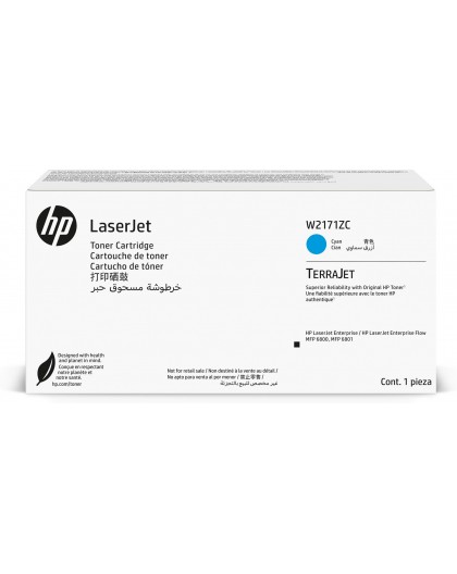 HP W2171ZC Cyan Contract Original LaserJet Toner Cartridge