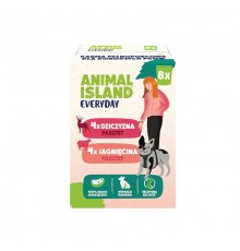 ANIMAL ISLAND Everyday Game and lamb - wet dog food - 8x150g