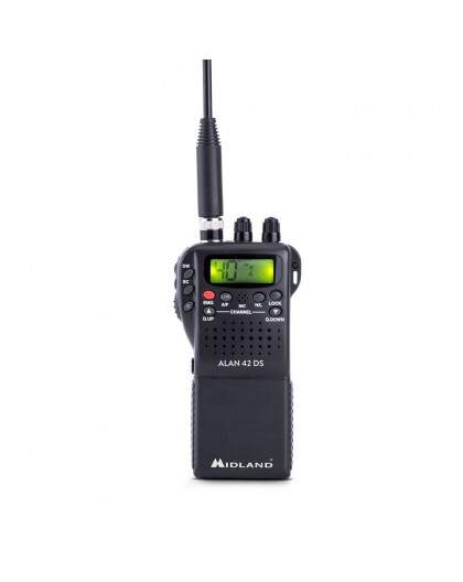 Midland C1267 two-way radio 40 channels 26.565 - 27.99125 MHz Black