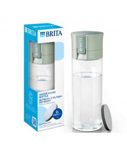Brita Vital Filtering bottle 0.6 l Pastel green