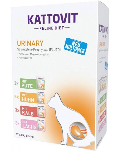KATTOVIT Feline Diet Urinary - wet cat food - 12 x 85g