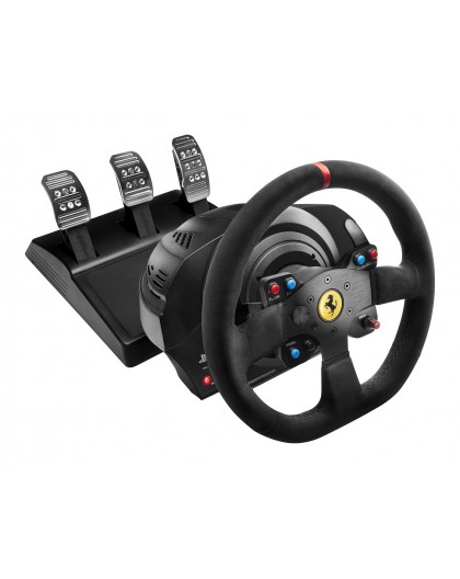 Thrustmaster T300 Ferrari Integral Racing Wheel Alcantara Edition Black Steering wheel + Pedals Analogue / Digital PC, PlayStati