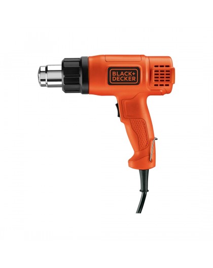 Black & Decker KX1650-QS heat gun 740 l/min 600 °C 1750 W Black, Orange