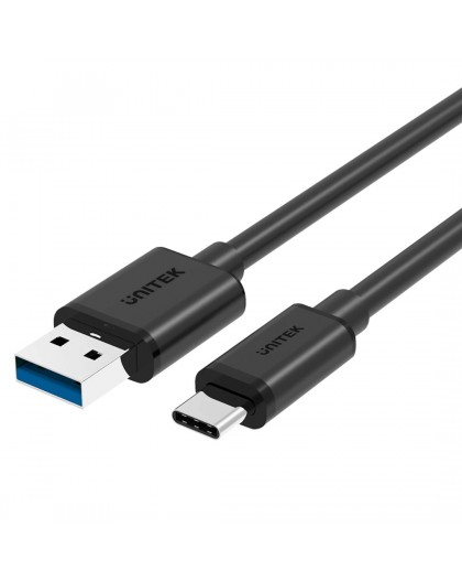 UNITEK Y-C474BK USB cable USB 3.2 Gen 1 (3.1 Gen 1) 1 m USB A USB C Black
