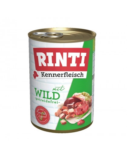 RINTI Kennerfleisch Venison - wet dog food - 400g