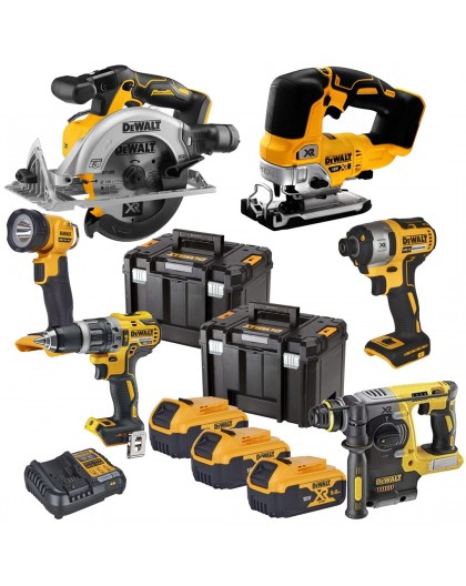 DEWALT DCK690P3T 18V COMBO POWER TOOL KIT