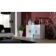 Cama sideboard 120 cm SOHO S7 white/white gloss