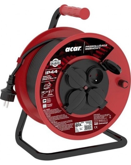 Acar PZ-4Z/STM H05RR-F 3G2.5 20M Retractable extension cable