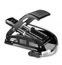 Rockbros 42430001001 black foot pump with display