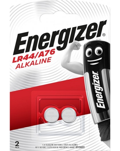 ENERGIZER BATTERIES ALKALINE SPECIALTY LR44/ A76 2 PIECES 1,5V