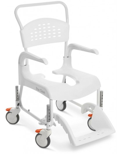 ETAC Clean 55 cm / 2 brakes Wheelchair with toilet function White