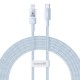Baseus Gem USB-C to iP fast charging cable 2 m 20 W Blue