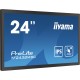 iiyama 23.8” 10pt Optical Bonded PCAP Open Frame Touch monitor with IPS panel technology, edge-to-edge glass design, anti-finger