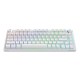 SAVIO PHENIX WHITE Wireless Mechanical Keyboard, Gateron Red Pro, ABS