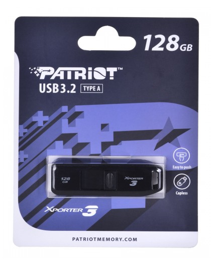 PARTIOT FLASHDRIVE Xporter 3 128GB Type A USB 3.2