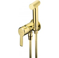 Concealed bidet mixer with bidetta shower head