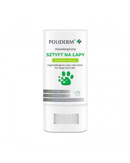 POLIDERM hypoallergenic paw stick for dog and cat – 14.5g