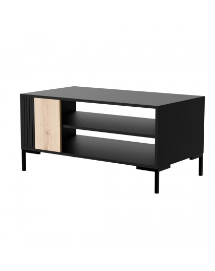 Cama MERCI coffee/lawn table 100 x 55 x 49 cm black/oak artisan