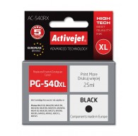Activejet AC-540RX Ink cartridge (replacement for Canon PG-540XL Premium 25 ml 700 pages, black)