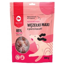 MACED Maxi duck breast knots - Dog treat - 500g