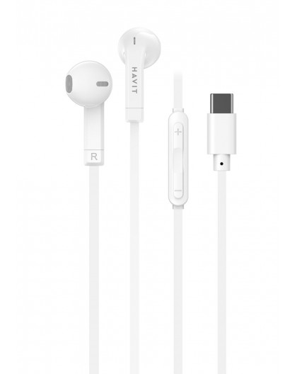 Havit E336C wired headphones White