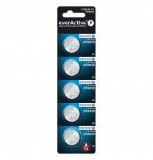 Lithium battery mini everActive CR2025 - blister 5 pcs.