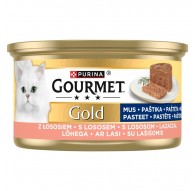 PURINA Gourmet Gold Mousse with salmon - wet cat food - 85g