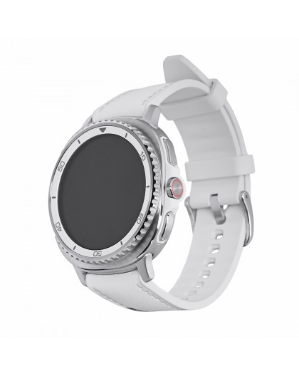 Samsung Galaxy Watch 8 Classic 3.3 cm (1.3") AMOLED 46 mm Digital 438 x 438 pixels Touchscreen 4G Silver Wi-Fi GPS (satellite)
