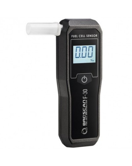HI-TECH MEDICAL BACSCAN F-30 alcohol tester 0 - 4% 1% Black