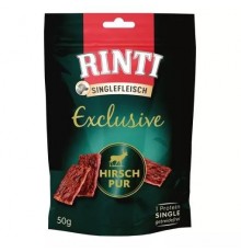 RINTI Singlefleisch Exclusive Deer - dog treat - 50g