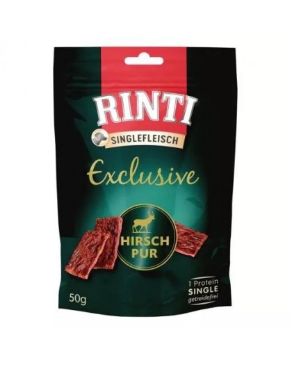 RINTI Singlefleisch Exclusive Deer - dog treat - 50g