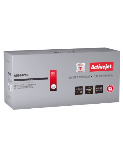 Activejet ATB-2421N toner (replacement for Brother TN-2421 Supreme 3000 pages black)