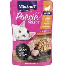 VITAKRAFT POESIE DELICE turkey for cats - wet cat food - 85 g
