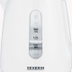 Severin WK 3411 electric kettle 1 L 2200 W White