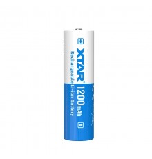 Battery XTAR 16340/R-CR123 3.7V Li-ion 850 mAh with protection