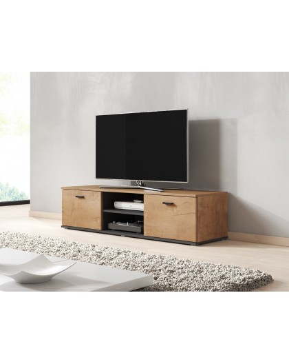 Cama TV stand SOHO 140 lefkas oak/black