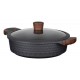 Resto Kitchenware 93506 saucepan 4.4 L Round Black, Wood