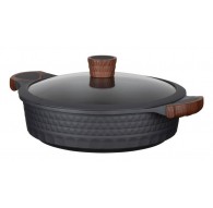 Resto Kitchenware 93506 saucepan 4.4 L Round Black, Wood