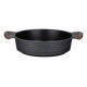 Resto Kitchenware 93506 saucepan 4.4 L Round Black, Wood