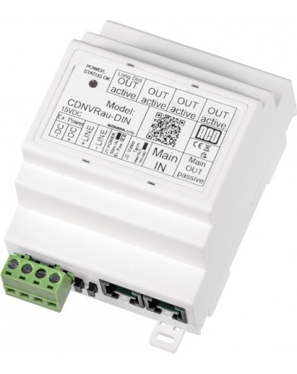 ACO Active VIDEO splitter for DIN rail - CDNVRau-DIN
