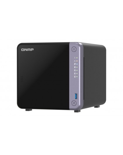 QNAP TS-432X-4G NAS/storage server Tower Ethernet LAN Black Alpine AL-524