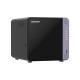QNAP TS-432X-4G NAS/storage server Tower Ethernet LAN Black Alpine AL-524