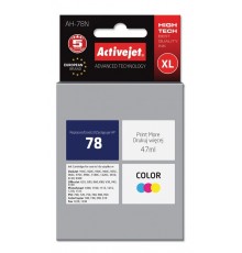 Activejet AH-78N Ink Cartridge (Replacement HP 78 C6578D Supreme 47 ml color)