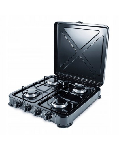 Promis KG400C hob Black,White Countertop Gas 4 zone(s)