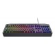 Trust GXT 836 Evocx keyboard Gaming USB QWERTY US English Black