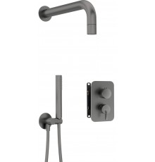 Concealed shower set with mixer BOX - with hand shower
