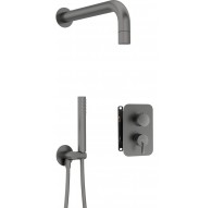 Concealed shower set with mixer BOX - with hand shower