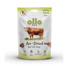 OLLO Air-Dried Beef strips - dog treat - 80g