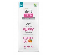 Dry food for puppies and young dogs of all breeds (4 weeks - 12 months).Brit Care Dog Grain-Free Puppy Salmon 12kg