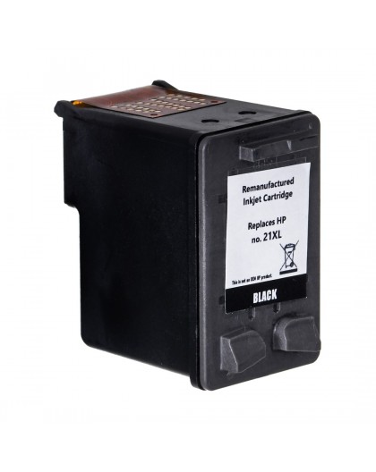 Superbulk B-H21 Black Ink for HP Printer (Replacement HP 21XL C9351A) Standard